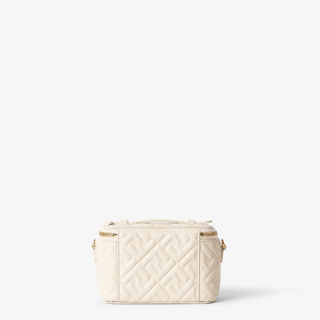 FENDI Vanity Camelia nappa leather mini-bag with FF motif - Image 3